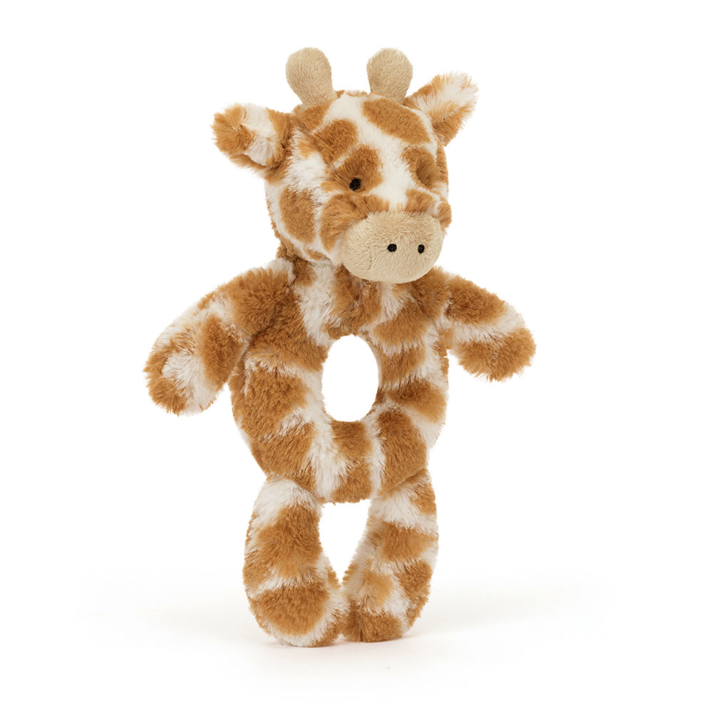 Bashful Giraffe Ring Rattle, Main View