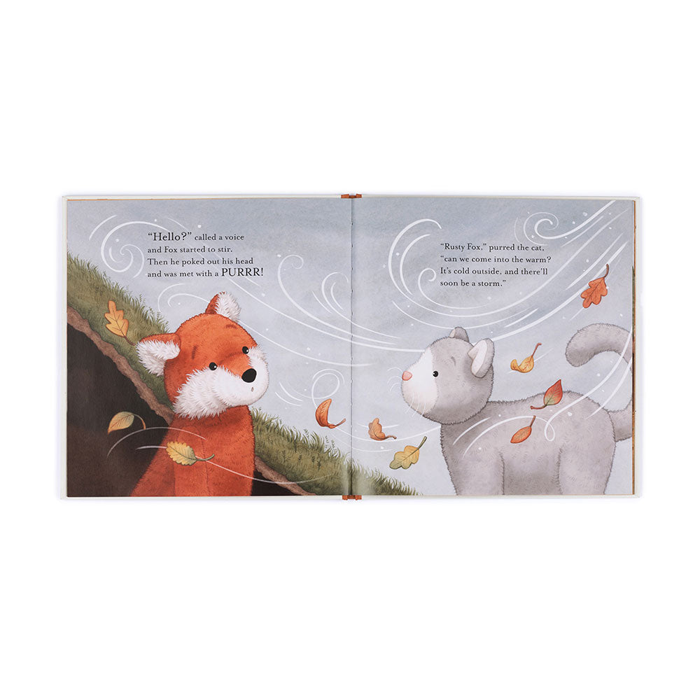 Warm in the Storm Book and Bashful Fox Cub, View 4