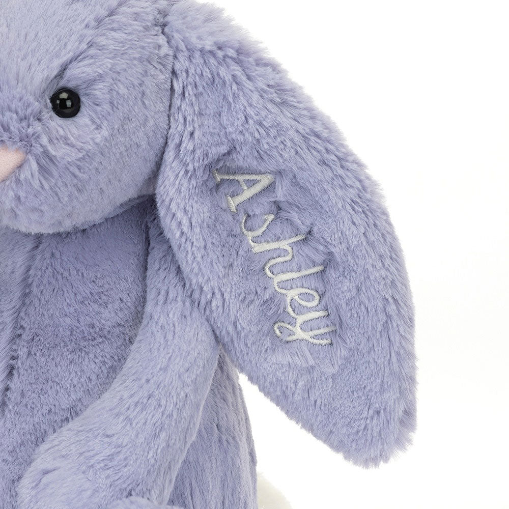 Personalised Bashful Viola Bunny Medium, Main View