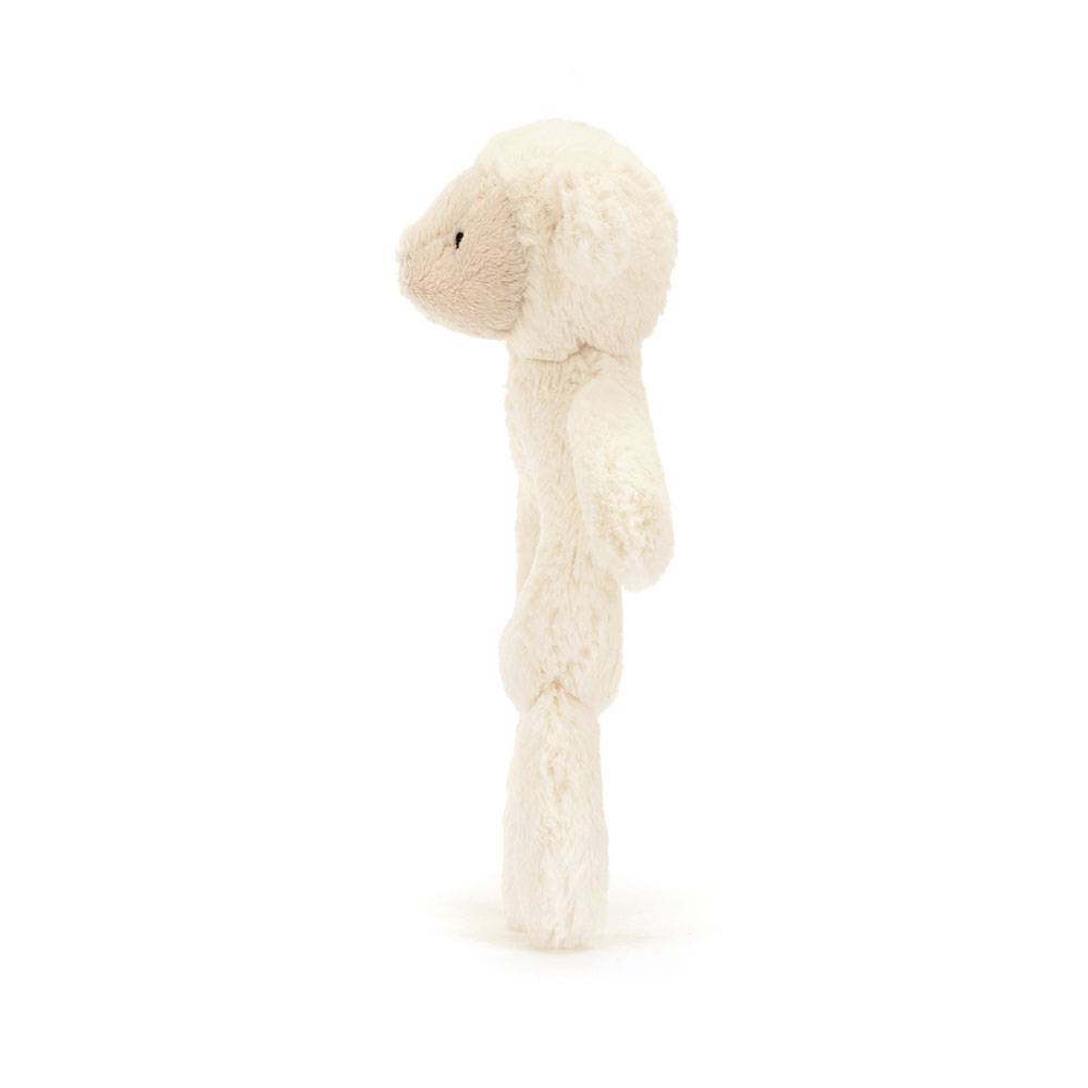 Bashful Lamb Ring Rattle, View 2