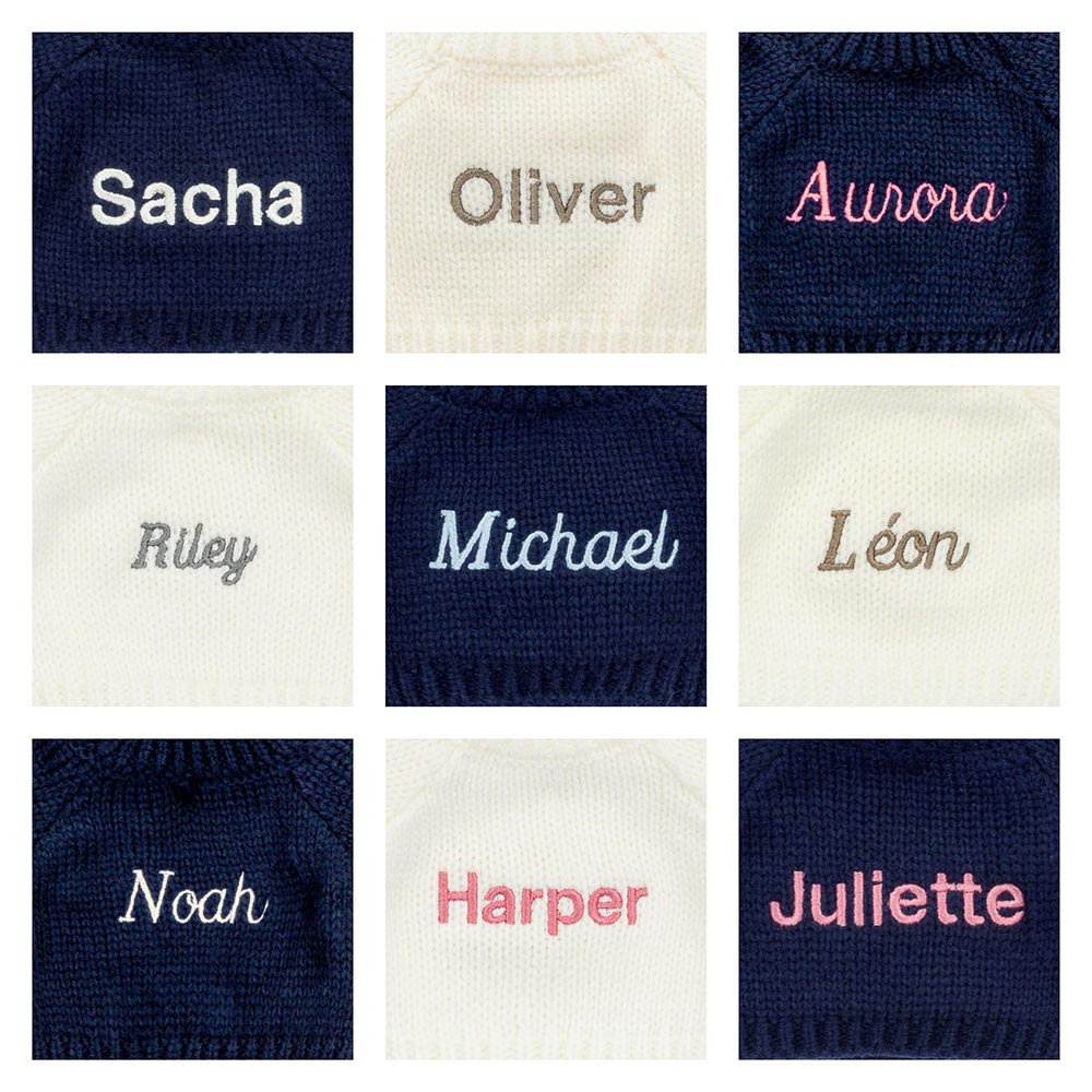Bashful Hippo with Personalised Cream Jumper, View 1